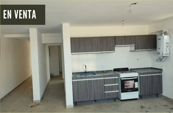 Moderno departamento con balcon y excelente vista