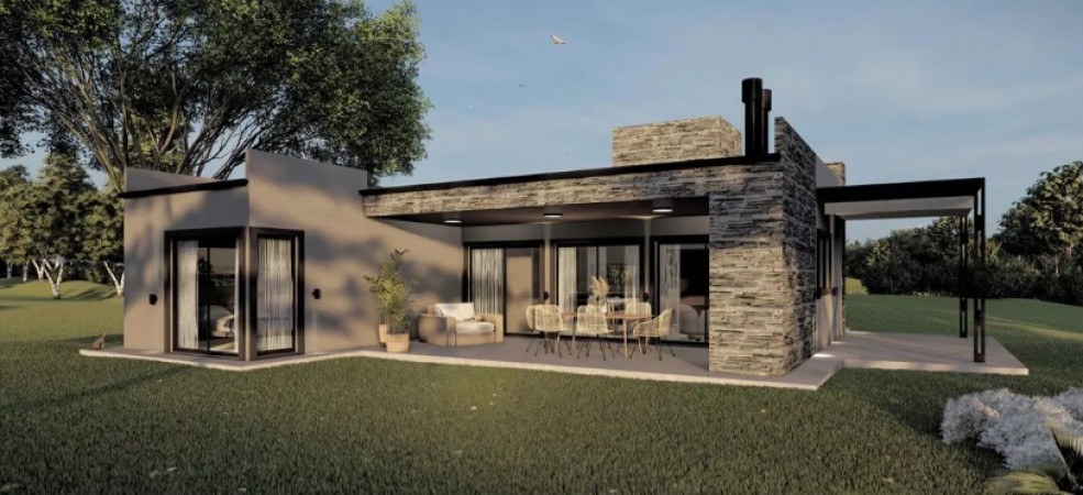 Casa de categoria en Las Jarillas, barrio privado con vista 360 grados a las sierras. Pre-venta