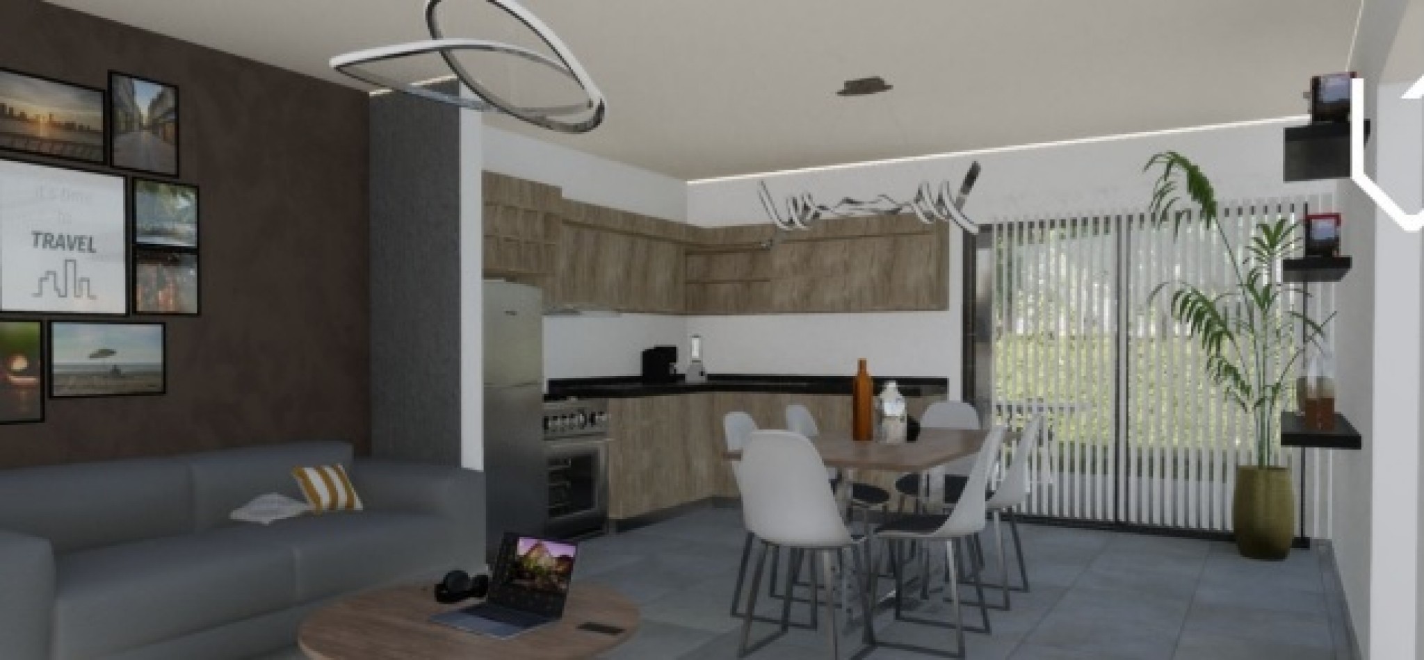 Complejo Sunset Village: Unidades de 1 y 2 dormitorios en Villa Santa Cruz del Lago, Valle del Sol. Entrega a partir de Enero 2024