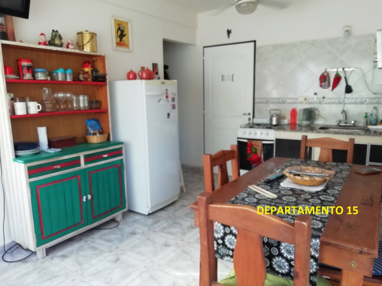 Anual Amueblado de 1 dormitorio a 12 cuadras del centro Barrio Malvinas