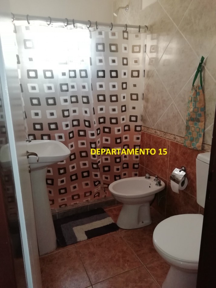Anual Amueblado de 1 dormitorio a 12 cuadras del centro Barrio Malvinas