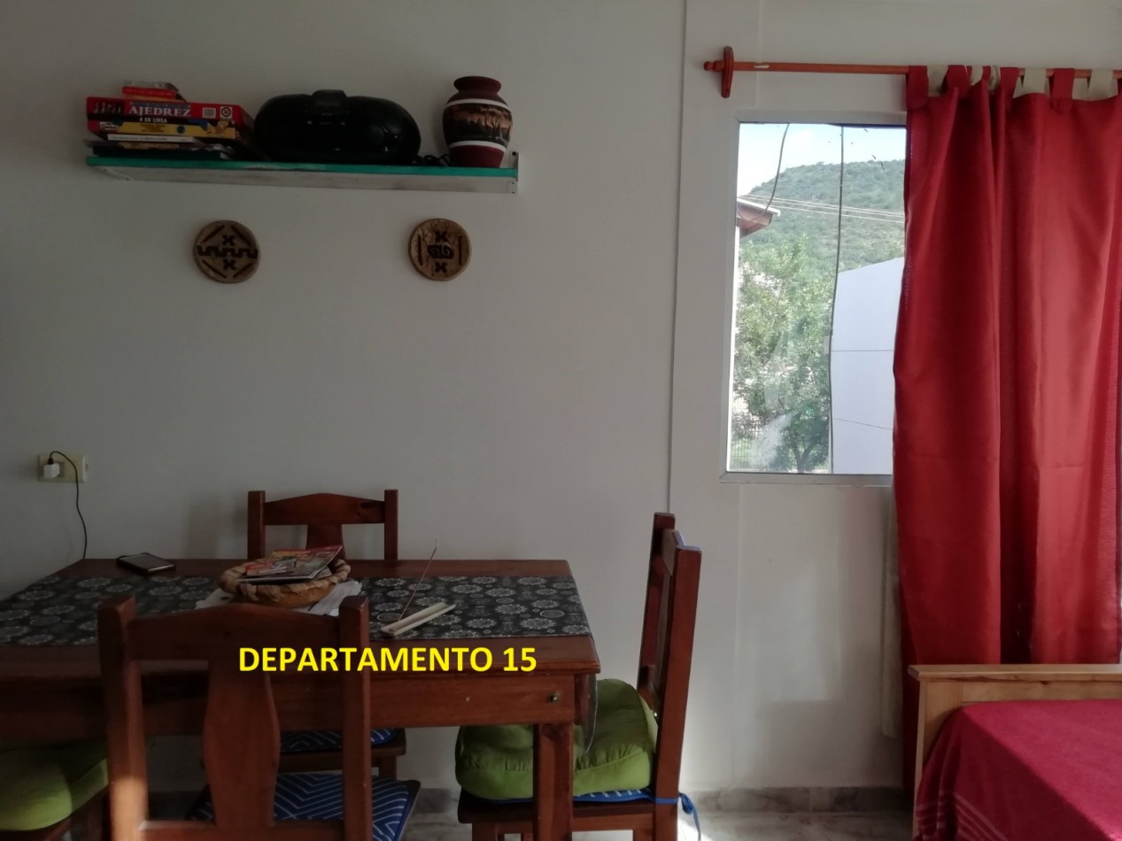 Anual Amueblado de 1 dormitorio a 12 cuadras del centro Barrio Malvinas